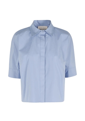 Semicouture Clara button shirt - Blue
