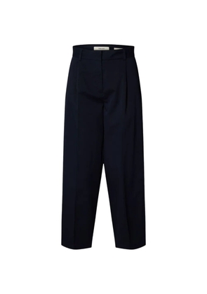 SELECTED pleated trousers - Blue