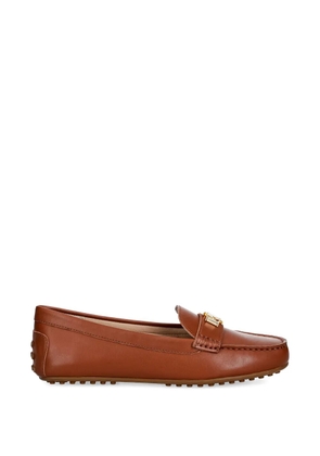 Polo Ralph Lauren logo-detail loafers - Brown