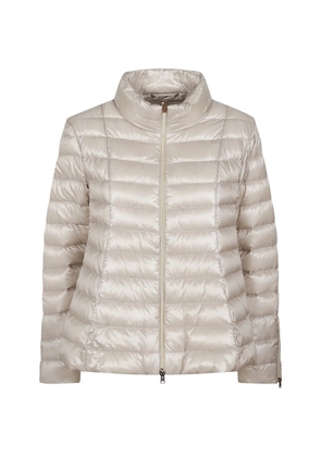 Herno quilted short coat - Neutrals