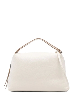 GIANNI CHIARINI top-handle leather tote bag - Neutrals