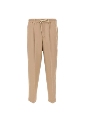 PT Torino elasticated drawstring trousers - Neutrals