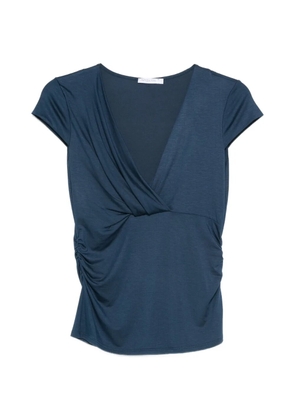 Patrizia Pepe V-neck T-shirt - Blue