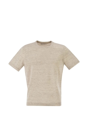 Brunello Cucinelli crew-neck short-sleeve T-shirt - Neutrals