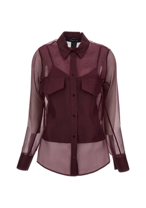 Federica Tosi pocket shirt - Purple