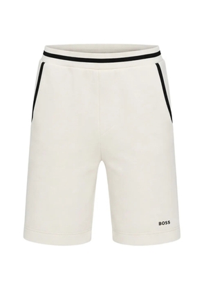 BOSS JT_Snug headlo stripe shorts - Neutrals