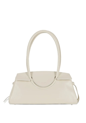 STAUD Maude leather shoulder bag - Neutrals