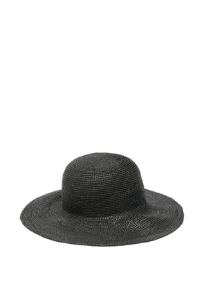 Liviana Conti woven hat - Black