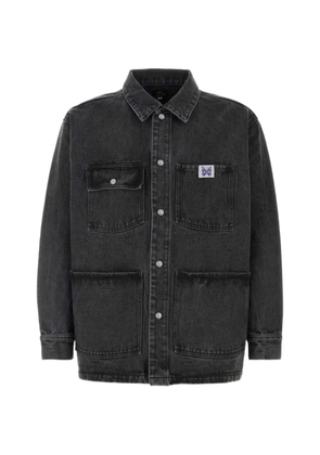 Needles black denim jacket