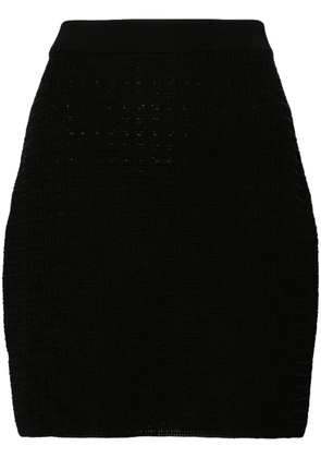 Givenchy 4G-jacquard skirt - Black