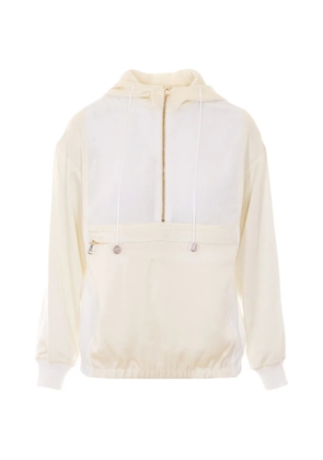 Fabiana Filippi half-zip hoodie - Neutrals