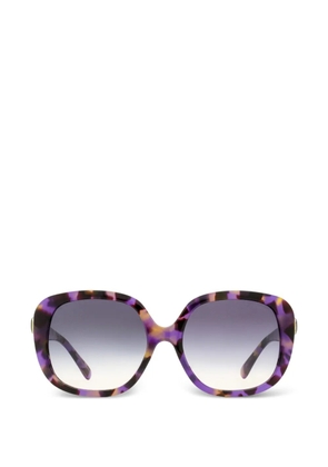 Coach square-frame sunglasses - Purple
