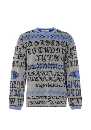 Vivienne Westwood Lily crew-neck sweater - Grey