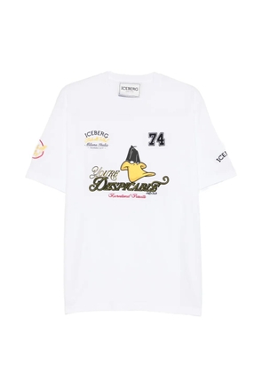 Iceberg cartoon-print T-shirt - White