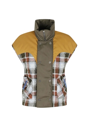 MARBELL turtleneck gilet - Green