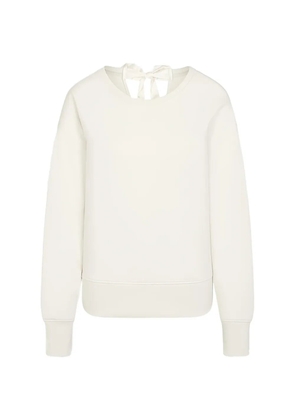 Juvia bow-detail sweater - White
