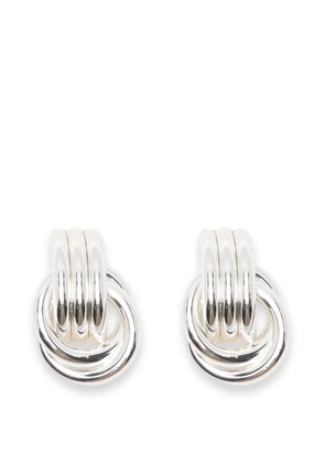 Heaven Mayhem Micro Knot earrings - Silver
