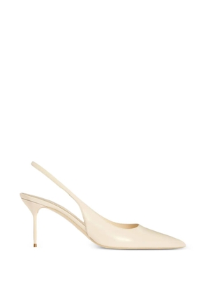 Paris Texas Lidia point-toe slingback pumps - Neutrals