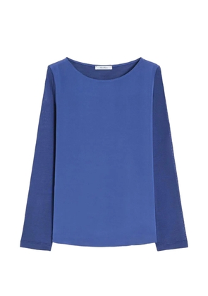 Max Mara long-sleeve T-shirt - Blue