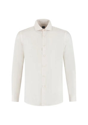 Fedeli buttoned shirt - Neutrals