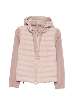 Herno hooded quilted puffer jacket - Pink