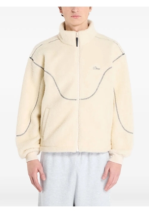 dime polar-fleece zipped sweatshirt - Neutrals