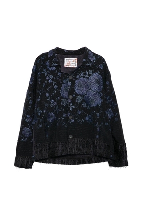 By Walid Piano Shawl New Jono jacket - Black