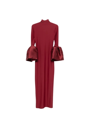 Atu Body Couture bell-sleeve midi dress - Red