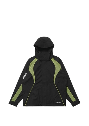 Metalwood Studio hooded mesh panel jacket - Black