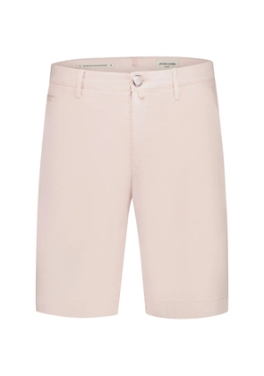 Jacob Cohën logo-patch shorts - Pink