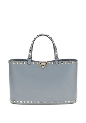 Valentino Garavani Small tote bag rockstud - Blue
