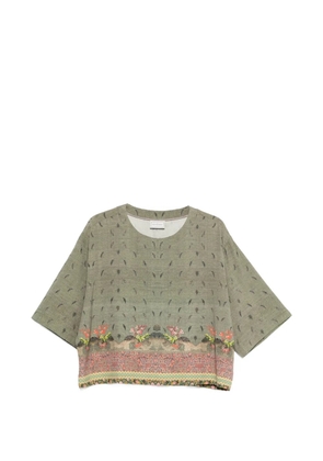 Pierre-Louis Mascia Adanastr floral print top - Green