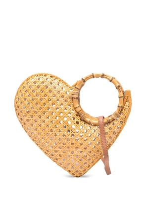 SERPUI Marie Heart tote bag - Neutrals