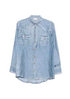Pierre-Louis Mascia pocket shirt - Blue