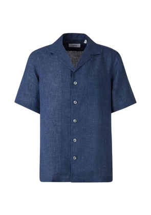 Lardini short-sleeve buttoned shirt - Blue