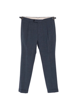 Berwich pleated tailored trousers - Blue