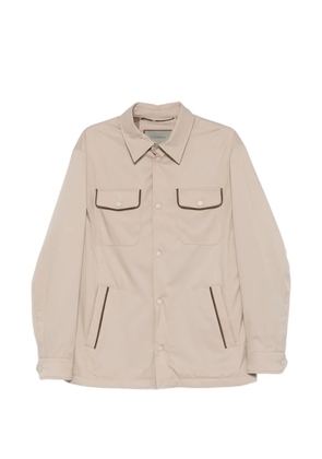 Canali patch-pocket jacket - Neutrals