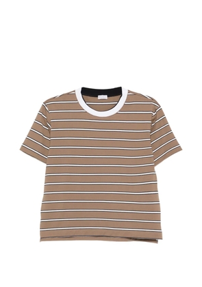Brunello Cucinelli striped T-shirt - Neutrals