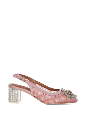 Kurt Geiger London embellished heeled pumps - Pink