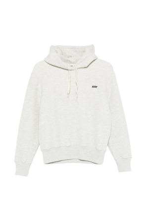 Autry logo-embroidered hoodie - Grey