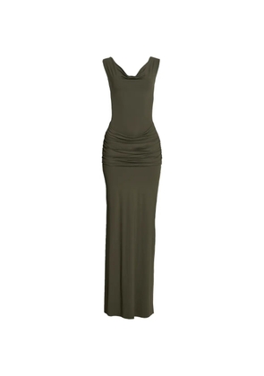 AXEL 113 Jessica draped maxi dress - Green