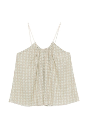 Forte Forte patterned top - Neutrals