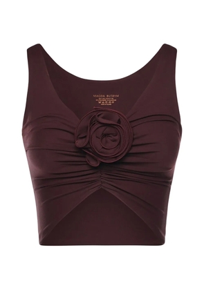 Magda Butrym knotted top - Brown