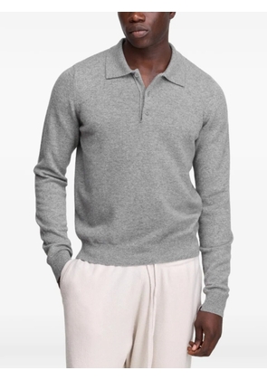 extreme cashmere n°223 Be For long-sleeve polo shirt - Grey