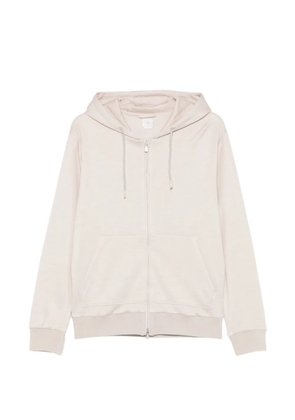 Eleventy zip-up hoodie - Neutrals
