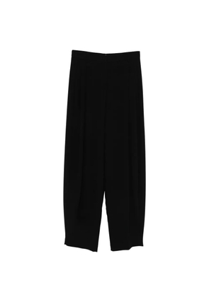 THE ANDAMANE pleated trousers - Black