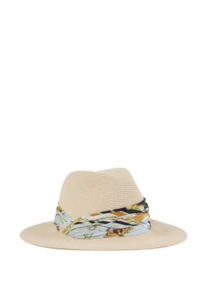 Eugenia Kim scarf-patterned sun hat - Neutrals