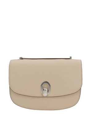 Savette smooth tondo shoulder bag - Neutrals