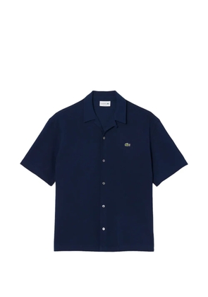 Lacoste short-sleeve button-up shirt - Blue