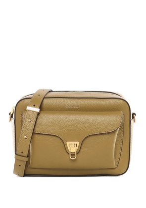 Coccinelle large Beat leather tote bag - Green